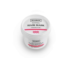 Натуральная маска для волос "Кокосовое масло" ECOBOX