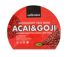 Антиоксидантная тканевая маска для лица "Асая и Годжа"