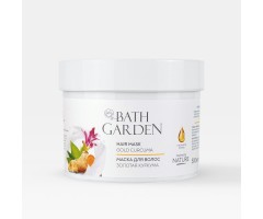 Bath Garden Маска для волос универсальная питательная ЗОЛОТАЯ КУРКУМА