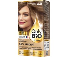 Стойкая крем-краска для волос серии Only Bio COLOR Тон 6.0 Натуральный русый
