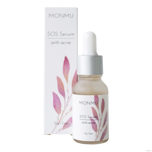 MONMU Интенсивная SOS-сыворотка "Anti-acne" с эффектом сияния MONMU 15 г