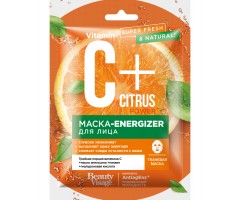 Маска-energizer для лица тканевая серии «C+Citrus»