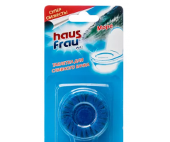 Haus Frau Таблетка-очиститель для сливного бачка унитаза Море, 50 г, 1 шт