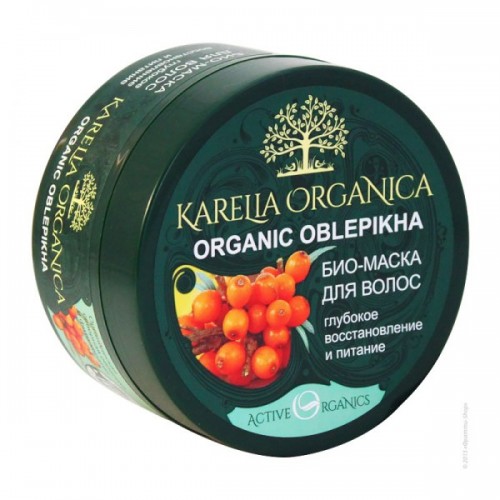 Био-Маска для волос "Organic OBLEPIKHA" Глубокое восстановление и питание